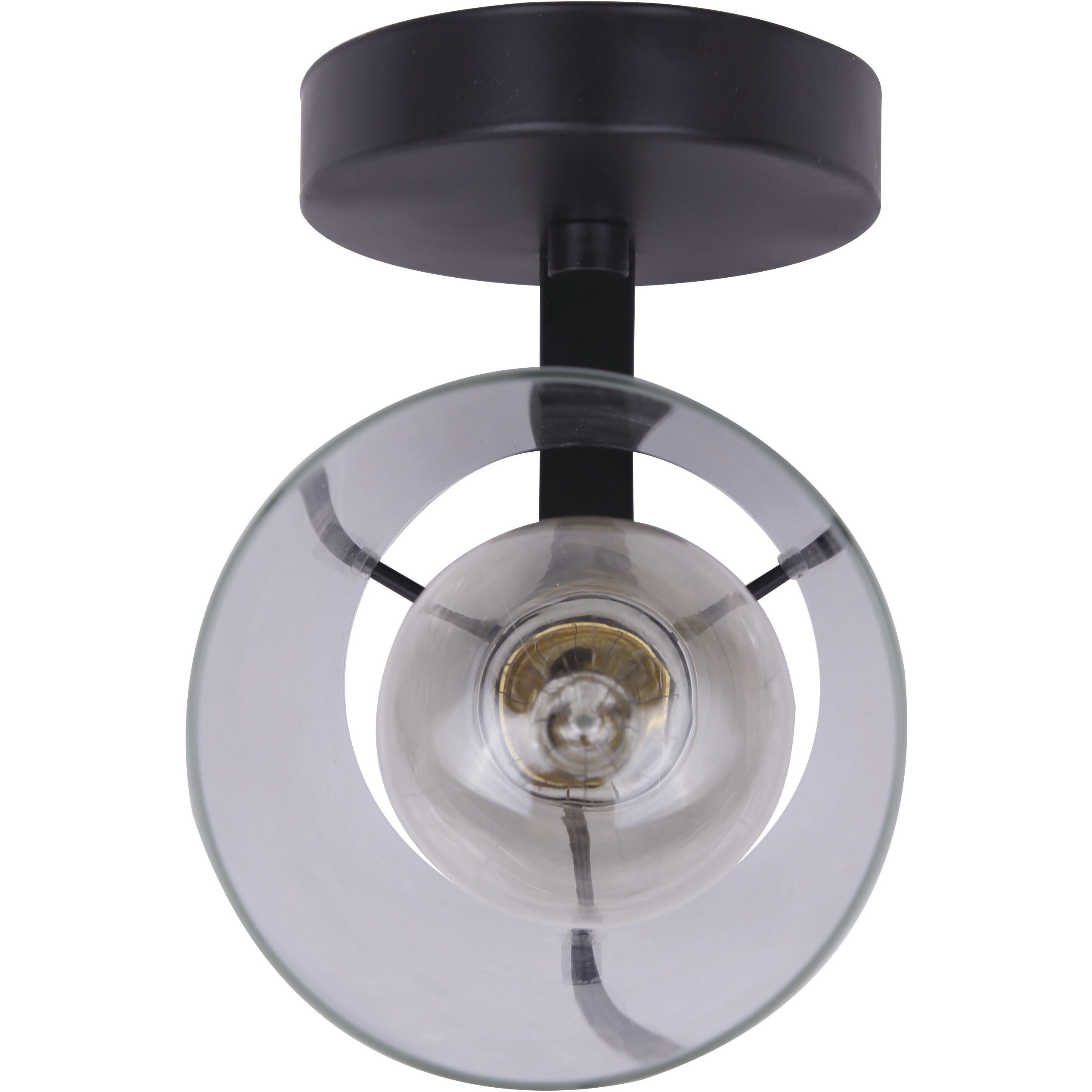 Madison 1 Light 7 inch Black Vanity Light Wall Light