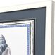 Seaside Blues Blue Framed Art