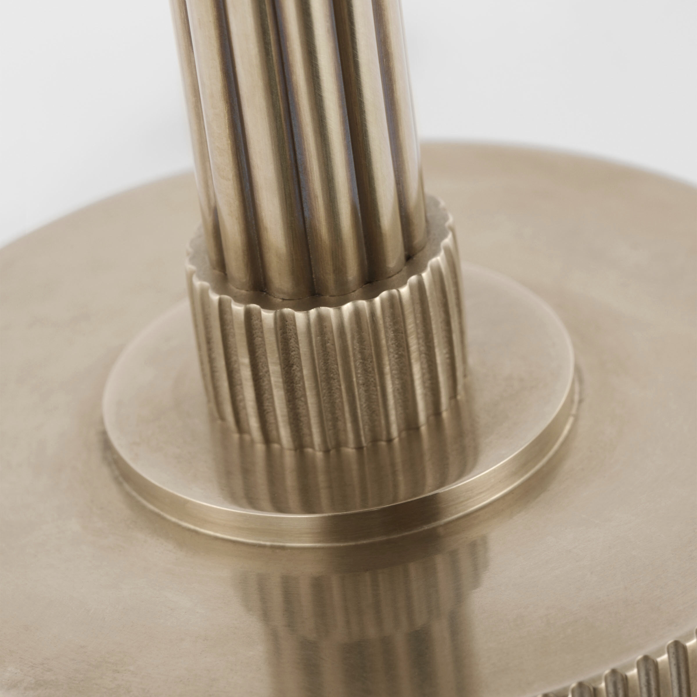 Visual Comfort Aran 8.75 inch 2.00 watt Hand-Rubbed Antique Brass and Alabaster Rechargeable Accent Lamp Portable Light