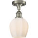 Edison Norfolk 1 Light 5.75 inch Semi-Flush Mount
