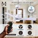 Atlas Alessandra-LK 42 inch Matte White Indoor/Outdoor Ceiling Fan