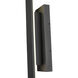 Stylet LED 3.75 inch Sand Black Outdoor Wall Light