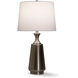 Steel 29 inch 100.00 watt Brushed Steel Table Lamp Portable Light