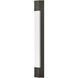 Facet LED 4.5 inch Black Oxide Bath Light Wall Light