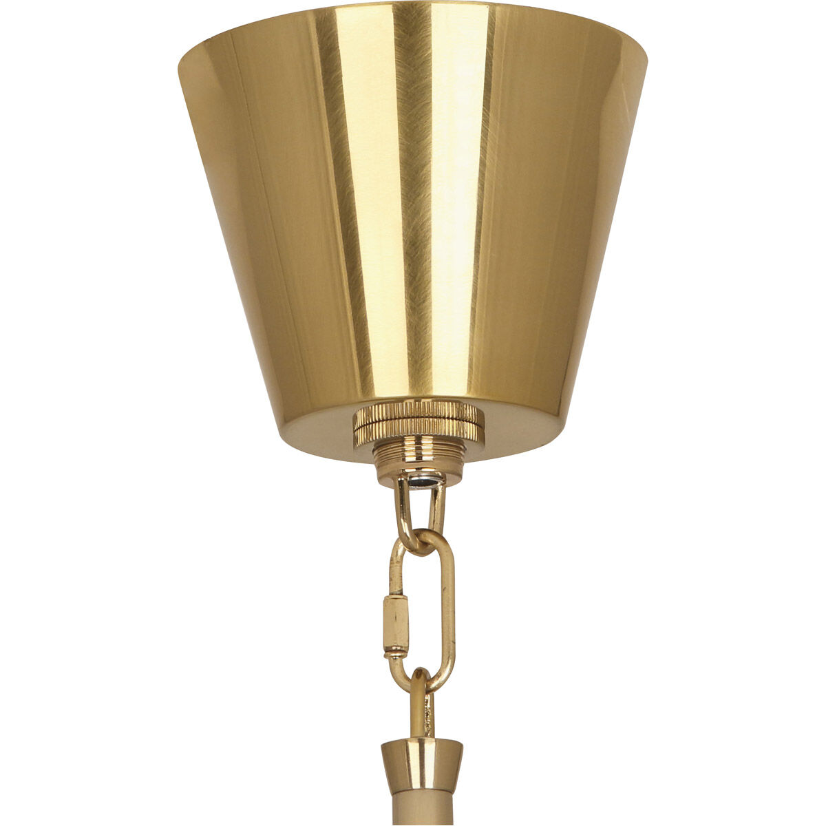 Rico Espinet Racer 5 Light 15 inch Modern Brass Chandelier Ceiling Light in Satin White