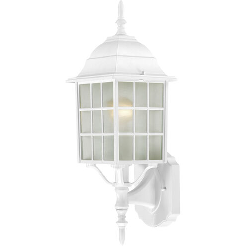 Brentwood 1 Light 18 inch White Outdoor Wall Sconce