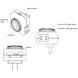 WAC Landscape White Mechanical Timer, WAC Landscape