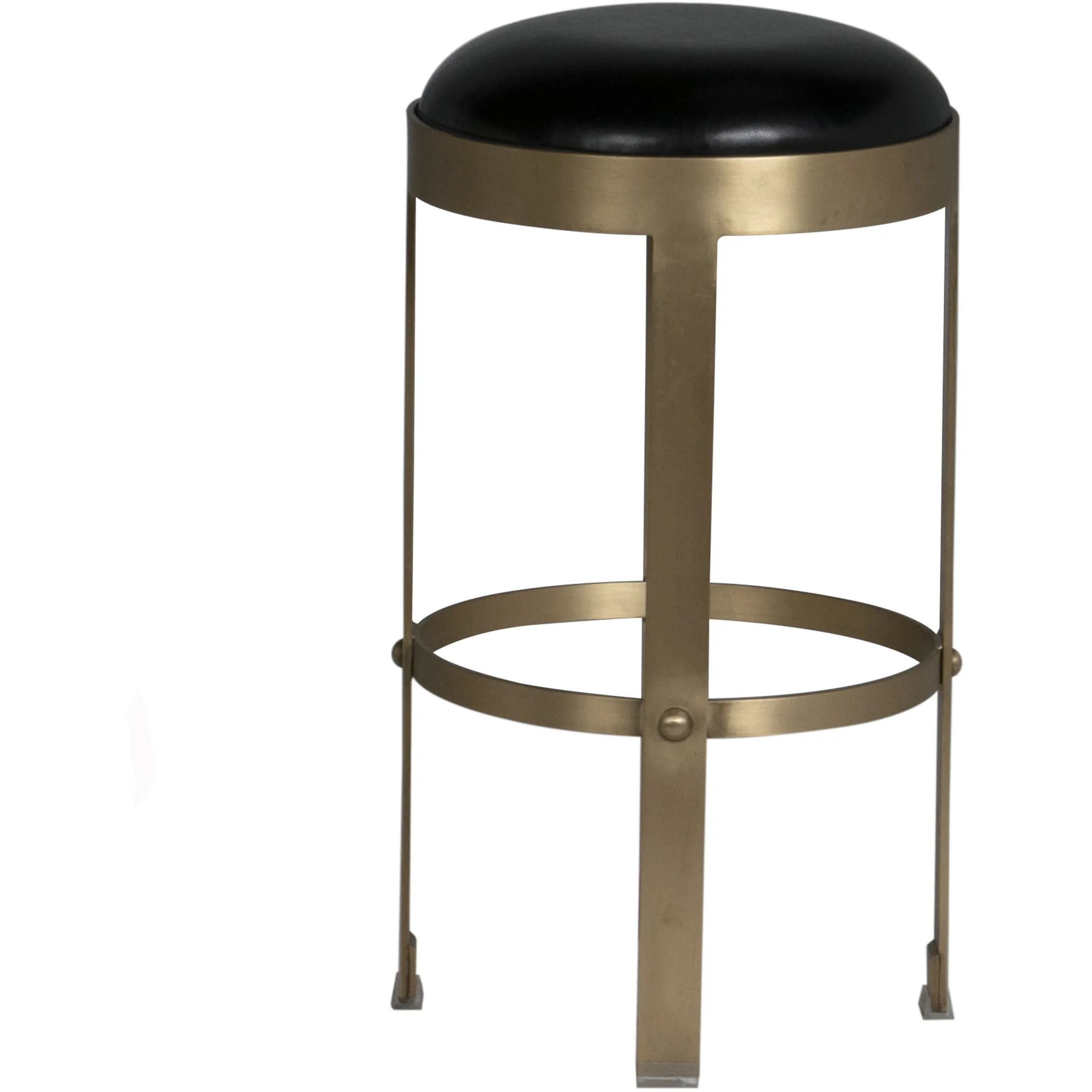 Prince 25 inch Antique Brass Counter Stool