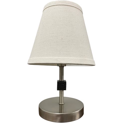 Bryson 12 inch 40.00 watt Satin Nickel and Supreme Silver Table Lamp Portable Light