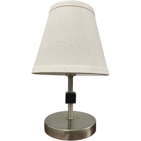 Bryson 12 inch 40.00 watt Satin Nickel and Supreme Silver Table Lamp Portable Light