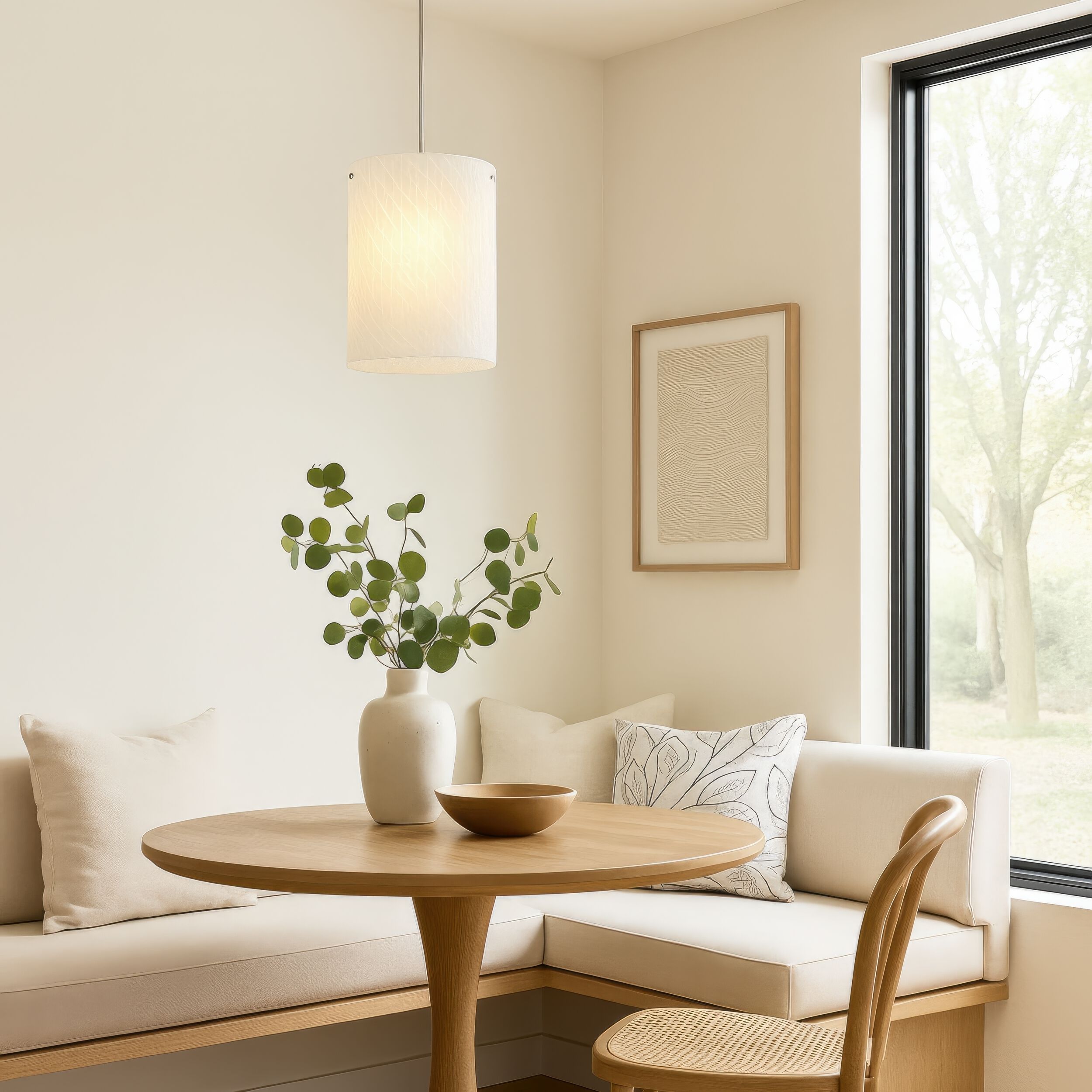 Swirled 1 Light 8 inch Chrome Pendant Ceiling Light