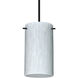 Stilo 7 1 Light Black Cord Pendant Ceiling Light