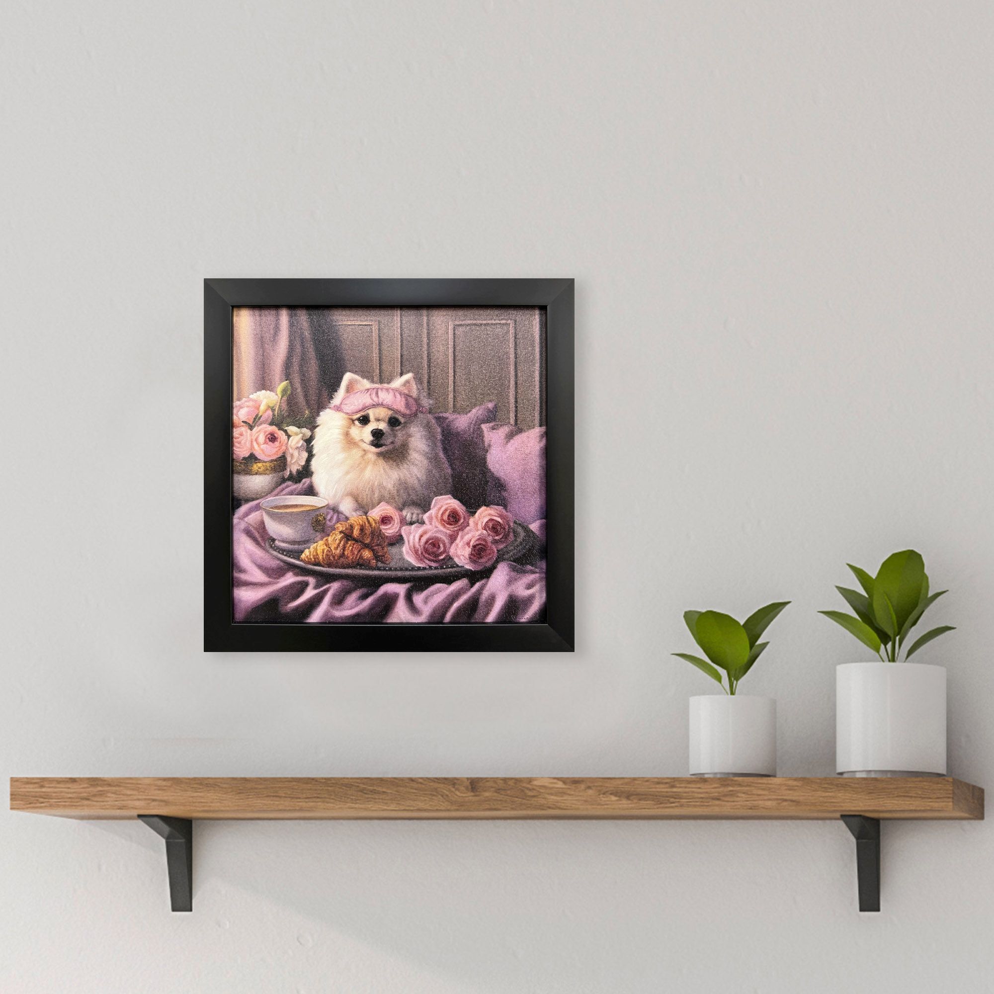 Princess Gigi 11 X 11 inch Non-Glass Framed Art, Propac