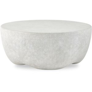 Wright 38 X 16 inch Natural Light Concrete Outdoor Coffee Table
