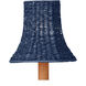 Bell Indigo Chandelier Shade, Suzanne Duin Collection