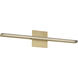 Mick De Giulio Serre LED 24 inch Natural Brass Bath Vanity Wall Light
