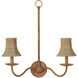 Bell Natural 5.5 inch Chandelier Shade, Suzanne Duin Collection