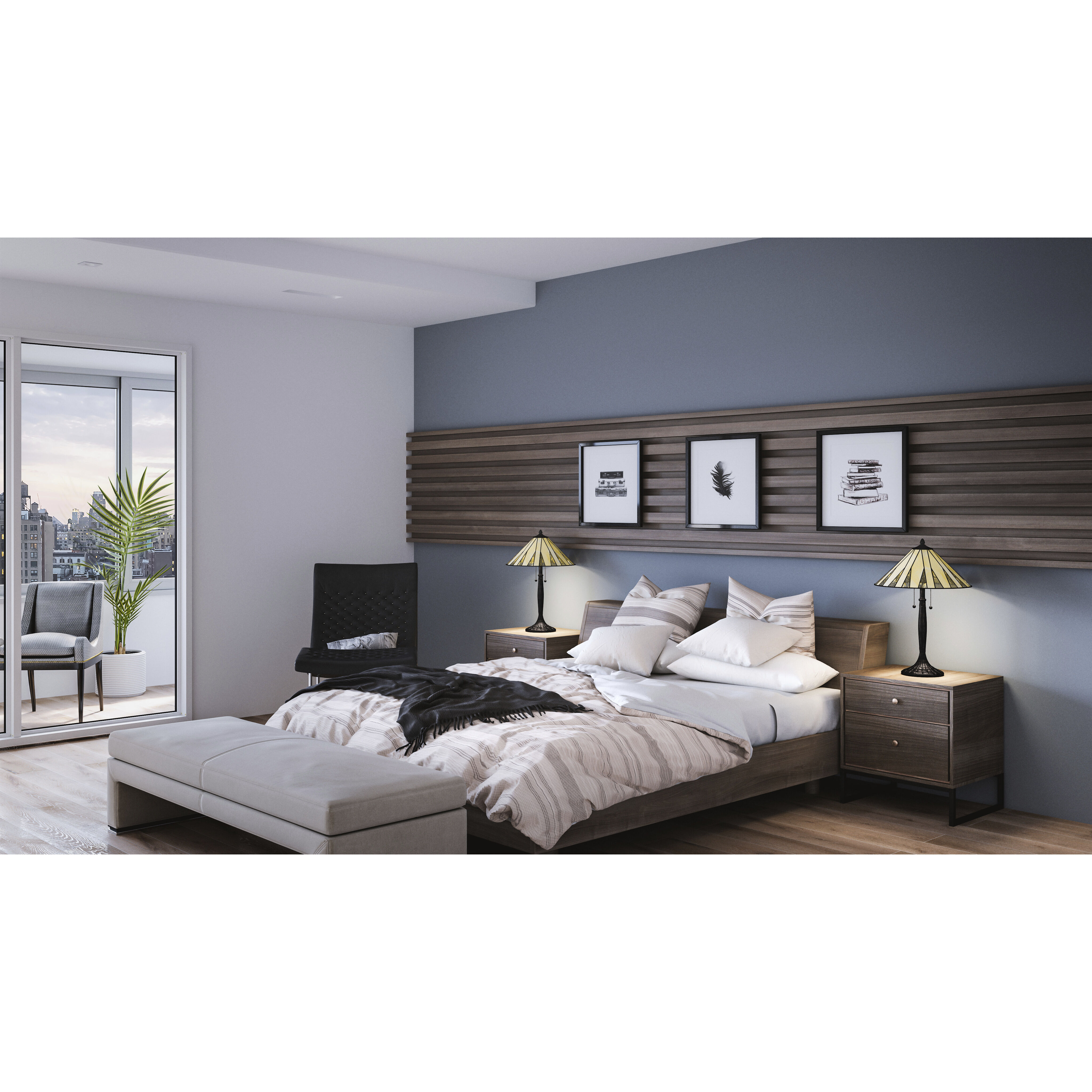 Legend 23.5 inch 75.00 watt Matte Black Table Lamp Portable Light