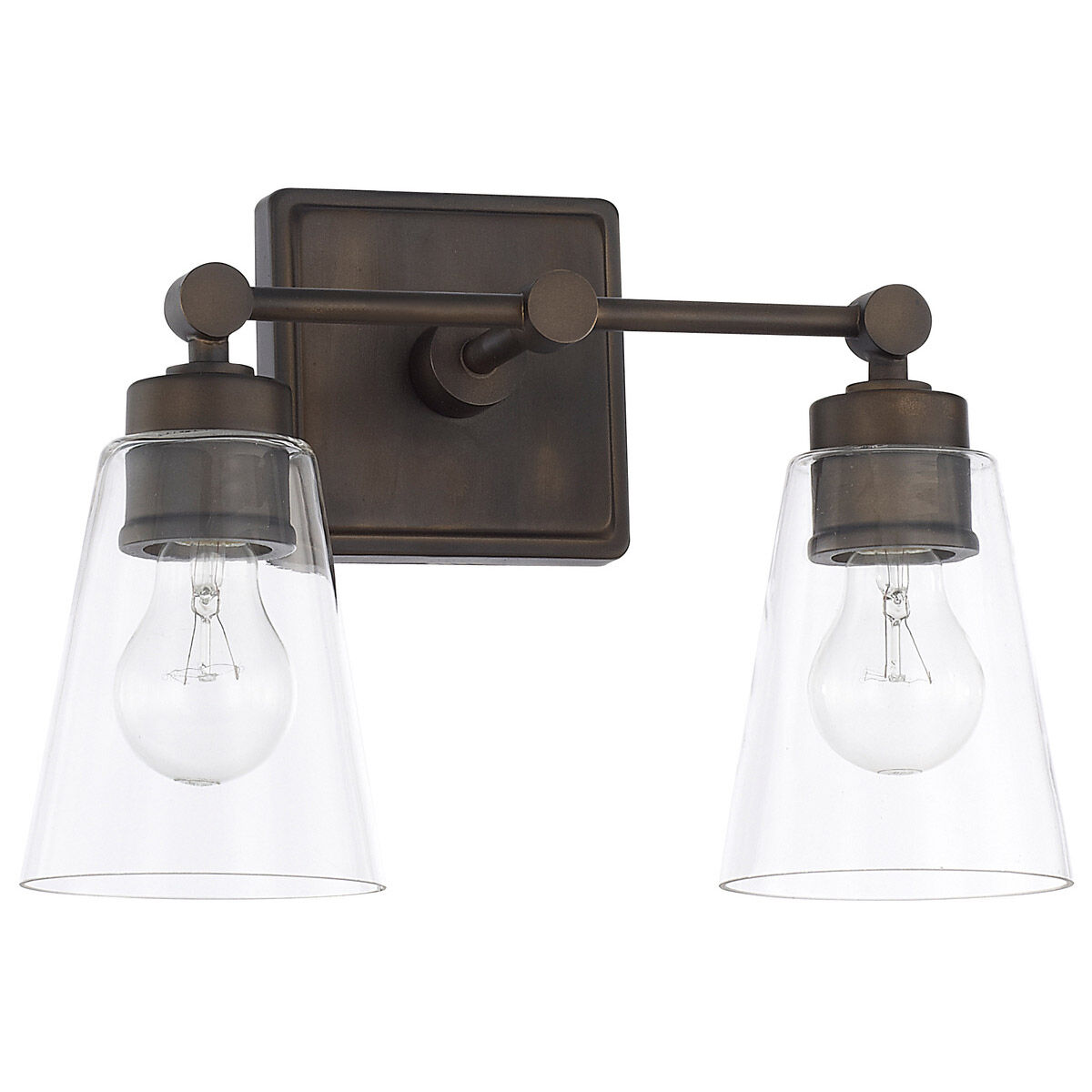 Rory 2 Light 14 inch Old Bronze Vanity Light Wall Light