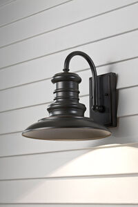 Aspel 1 Light 12.5 inch Restoration Bronze Outdoor Wall Sconce