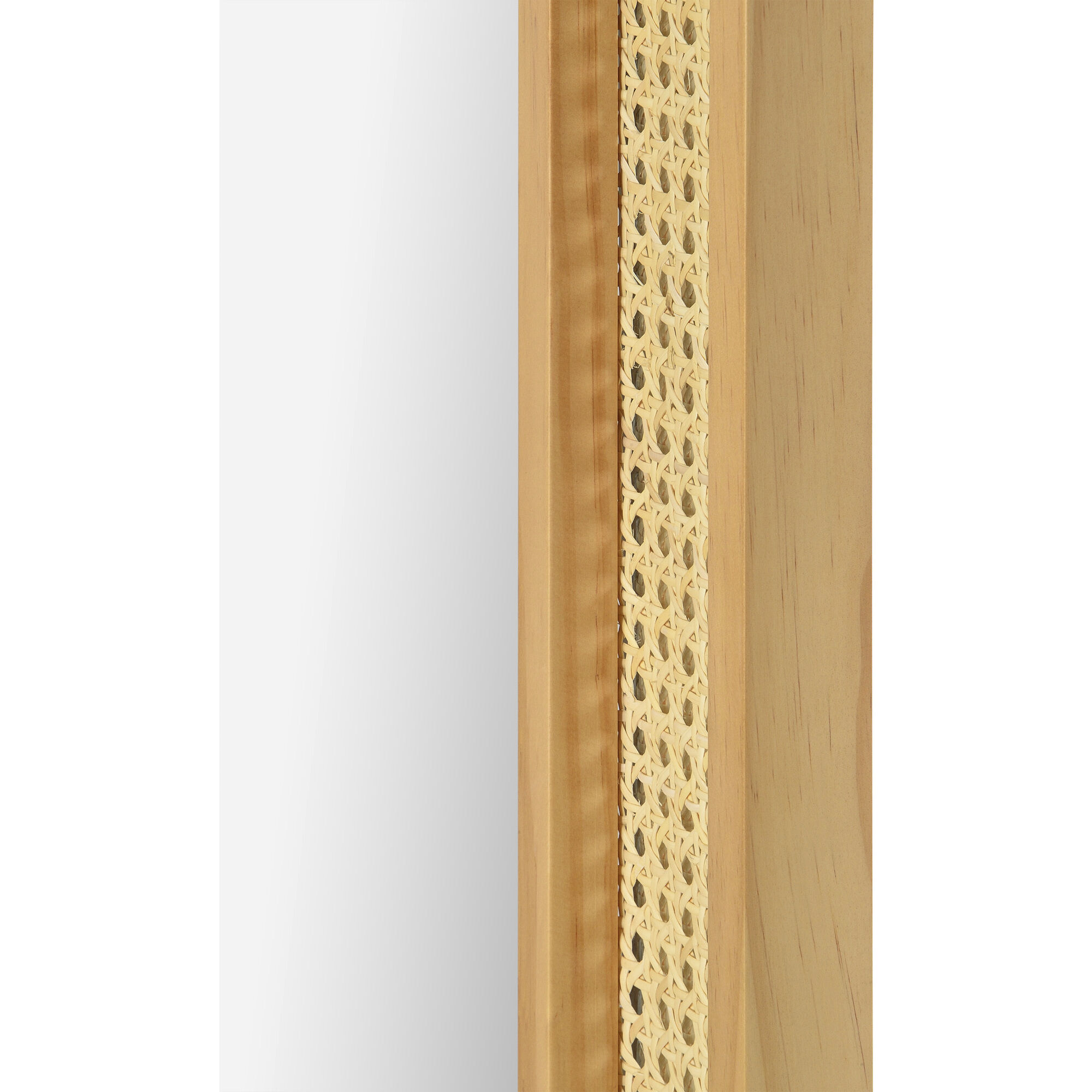 Wren 36 X 24 inch Natural and Clear Mirror