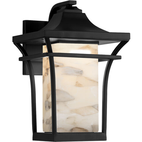 Alabaster Rocks Summit LED 11 inch Matte Black Wall Sconce Wall Light in 700 Lm LED
