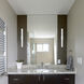 Procyon 24 inch Silver Bathroom Vanity Light Wall Light