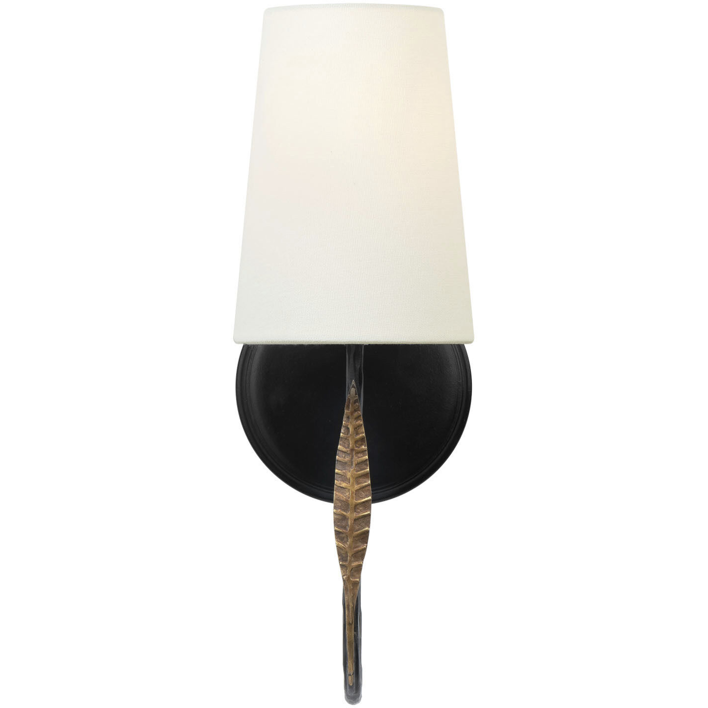 Thomas O'Brien Kairos LED 5.25 inch Aged Iron and Roman Bronze Single Sconce Wall Light