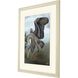 Animals Collection Green Framed Art