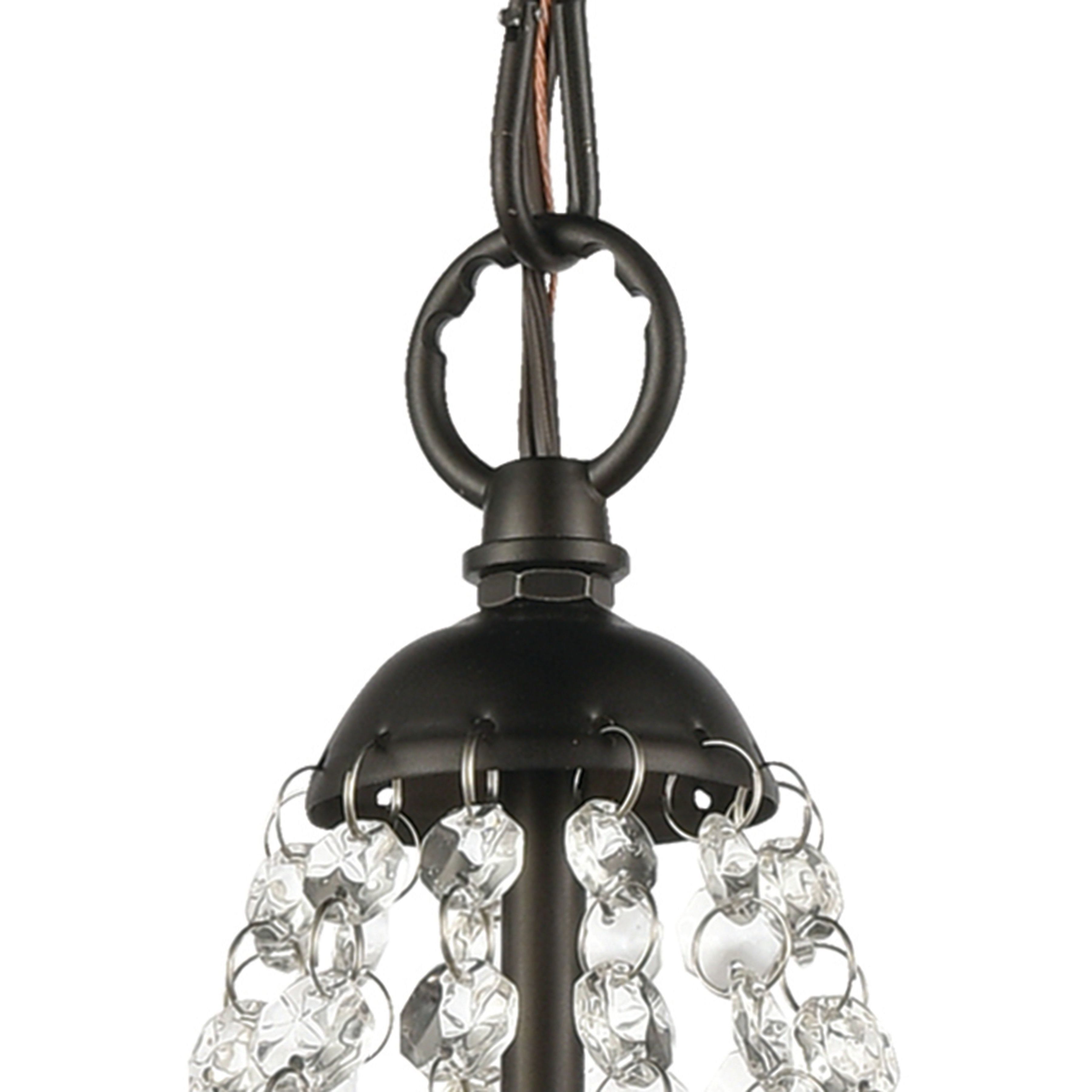 Morley 1 Light 8.25 inch Dark Bronze Mini Pendant Ceiling Light