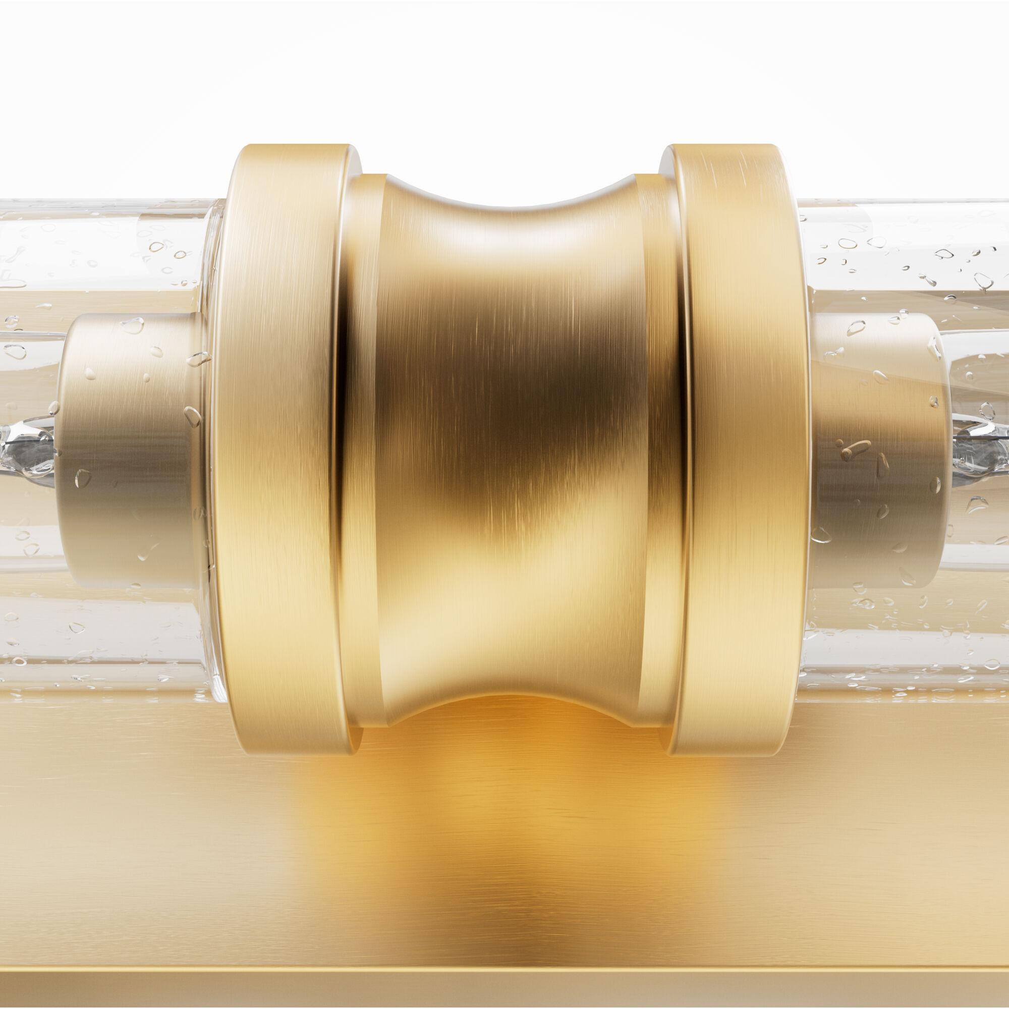 Lenlock 2 Light 22 inch Alturas Gold Vanity Light Wall Light