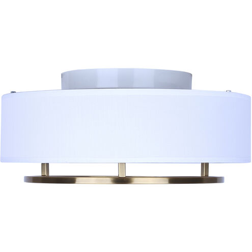 Bonnie 2 Light 15 inch Gold Flush Mount Ceiling Light