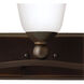 Bolla 3 Light 26 inch Olde Bronze Bath Light Wall Light in Incandescent, Etched Opal