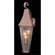 Le Havre 3 Light 24 inch Iron Exterior Wall Mount