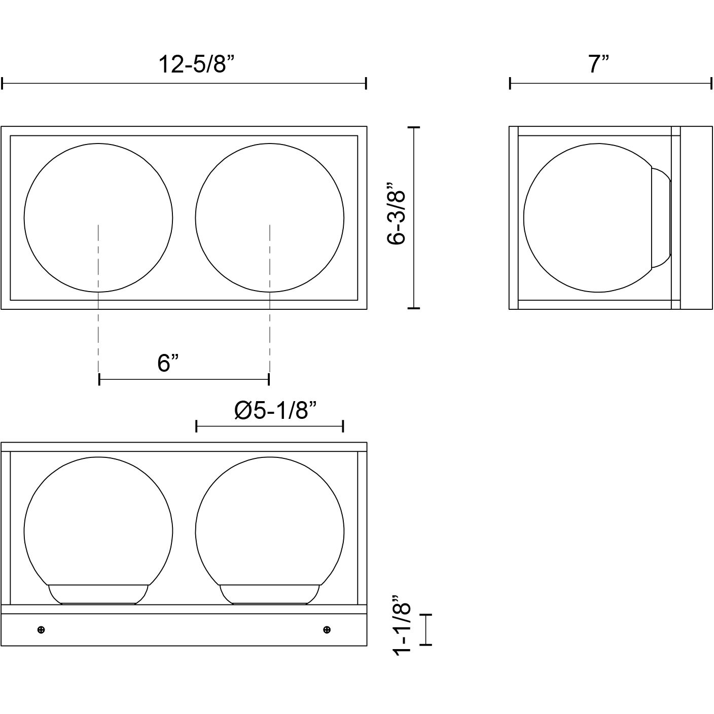 Alora Mood Amelia 2 Light 6.38 inch Black Exterior Wall Sconce