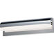 Waterfall LED 18 inch Polished Chrome Bath Vanity Wall Light