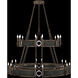 Mirage 24 Light 50 inch Bronze Chandelier Ceiling Light