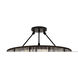 Bernardi 10 Light 31.5 inch Bronze Highlight Flush Mount Ceiling Light, Large