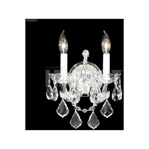 Maria Theresa 2 Light 10 inch Silver Wall Sconce Wall Light