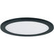 Wafer LED 15 inch Black Flush Mount Ceiling Light
