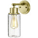 Morvah 1 Light 4.75 inch Brushed Brass Bath Light Wall Light