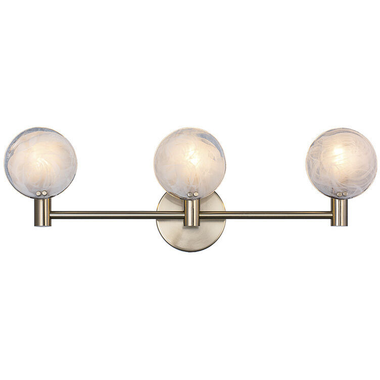 Cloudburst 3 Light 24 inch Champagne Gold Wall Sconce Wall Light