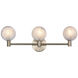 Cloudburst 3 Light 24 inch Champagne Gold Wall Sconce Wall Light