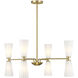 Contemporary 8 Light 32.00 inch Chandelier