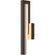 Edge LED 20.3 inch Coastal Bronze Outdoor Sconce, Medium