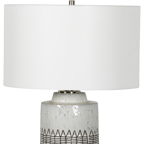 Zuri 27.5 inch 150.00 watt White Table Lamp Portable Light