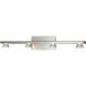Jet LED 31.73 inch Brushed Nickel Bath Vanity Light Wall Light