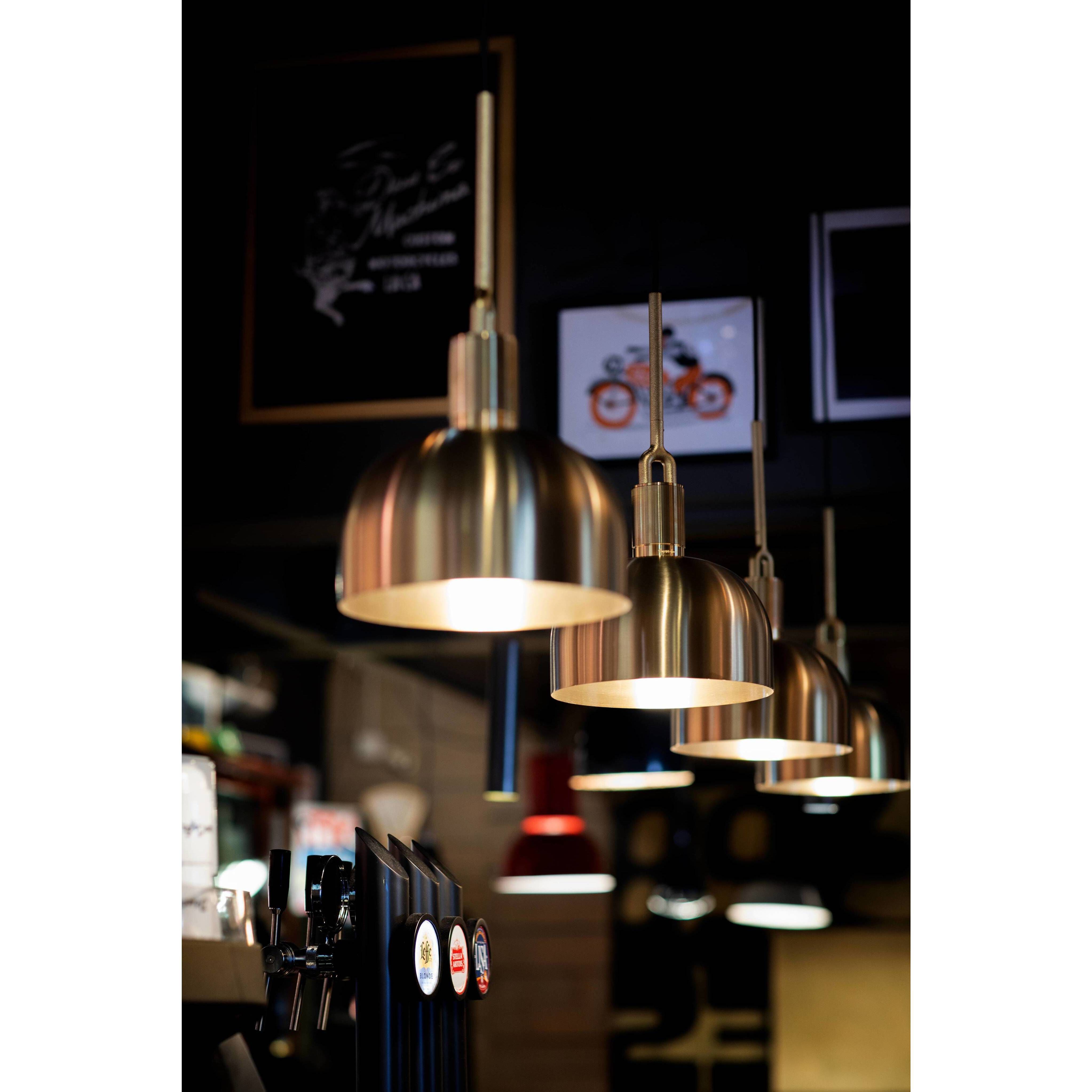 Forked LED 9.84 inch Steel Pendant Ceiling Light