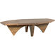 Gadling 72 X 35 inch Dark Walnut Coffee Table