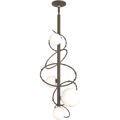 Olympus 4 Light 13.9 inch Ink Vertical Pendant Ceiling Light